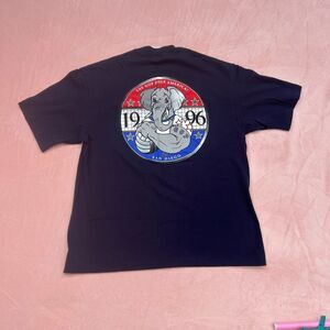 Vintage Tee Medium Republican GOP Digs American Elephant Made in USA Sideout